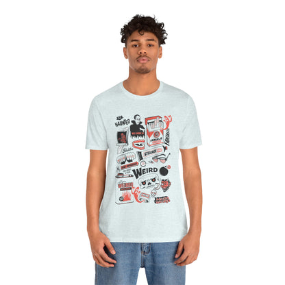 Mega Weird© "Club Collage" tee