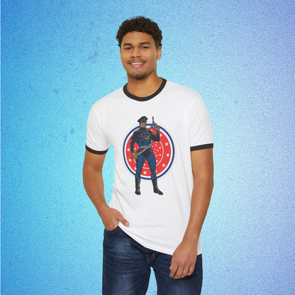 Captain Action™ – America 250 Ringer T-Shirt