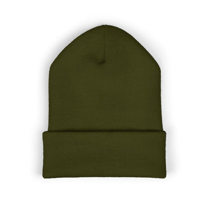 Killer Tomato Embroidered Beanie — Classic Cuffed Knit Hat