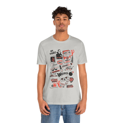 Mega Weird© "Club Collage" tee