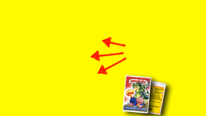 Garbage Pail Kids - BLASTED BILLY - SDCC Limited Edition Glow in the Dark Enamel Pin and Trading Card (Copy)