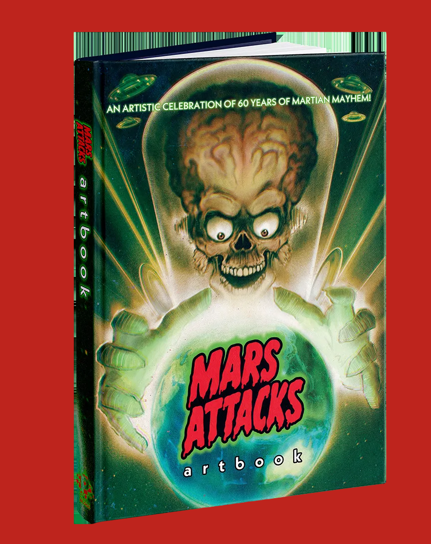 Mars Attacks Artbook - Printed In Blood - Atomic - Gizmoe Press
