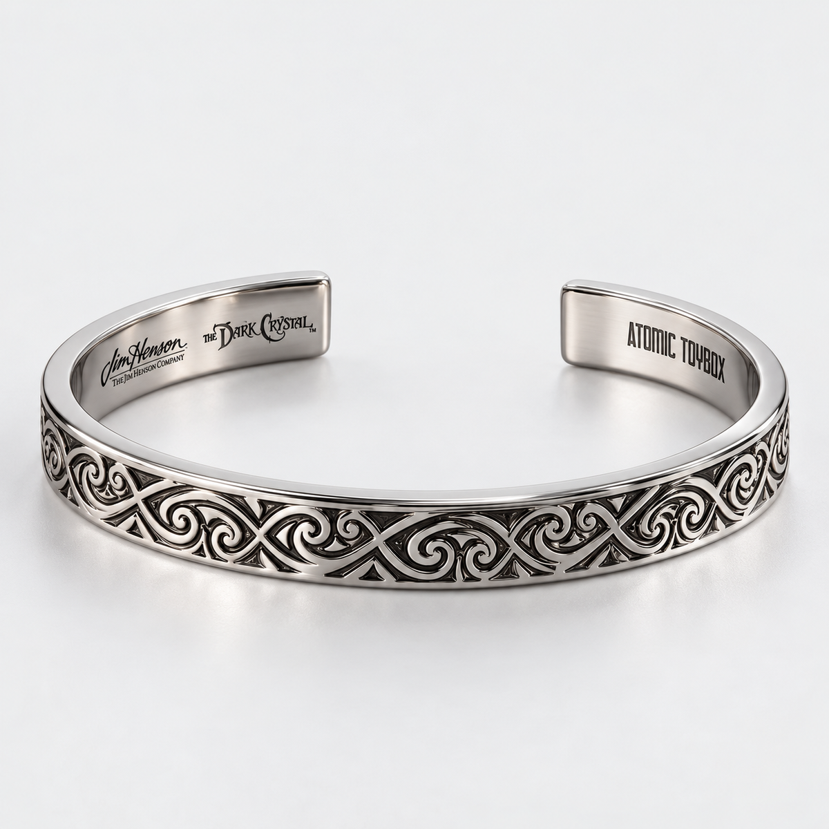 Jim Henson's THE DARK CRYSTAL LIMITED-EDITION 316L STAINLESS STEEL COLLECTOR’S CUFF