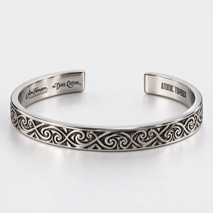 Jim Henson's THE DARK CRYSTAL LIMITED-EDITION 316L STAINLESS STEEL COLLECTOR’S CUFF