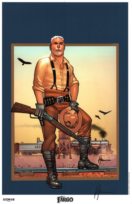 Fargo Hell on Wheels Deluxe Giclée Prints – Exclusive Signed Editions by Howard Chaykin