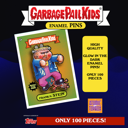 Garbage Pail Kids -  - Limited Edition Frank N. Stein Glow in the Dark Enamel Pin