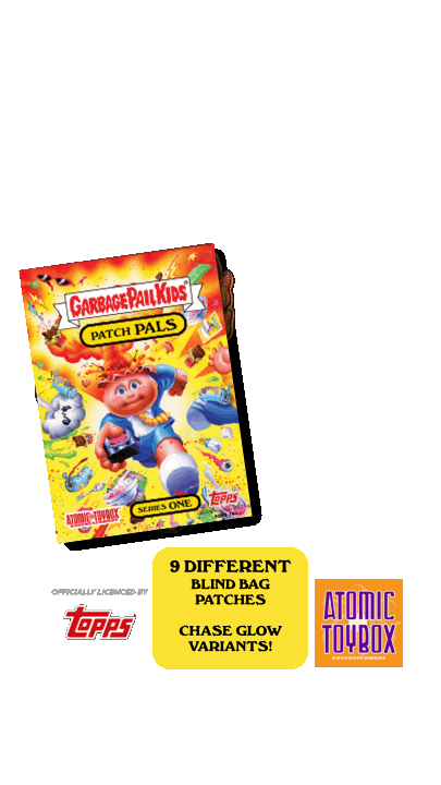 Garbage Pail Kids™ Patch Pals©  Limited Edition Blind Bag Embroidered Iron-On Patches