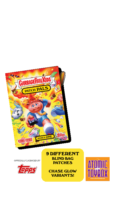 Garbage Pail Kids™ Patch Pals©  Limited Edition Blind Bag Embroidered Iron-On Patches