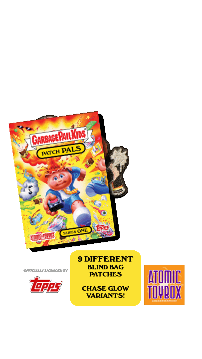 Garbage Pail Kids™ Patch Pals©  Limited Edition Blind Bag Embroidered Iron-On Patches