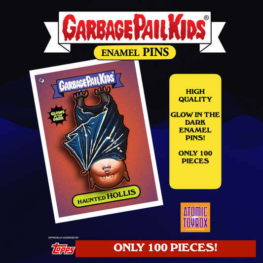 Garbage Pail Kids - Limited Edition Haunted Hollis Glow in the Dark Enamel Pin