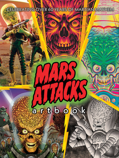 Mars Attacks Artbook - Printed In Blood - Atomic - Gizmoe Press