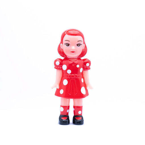 Awesome Toy Polka Dot Girl Red Mini Size