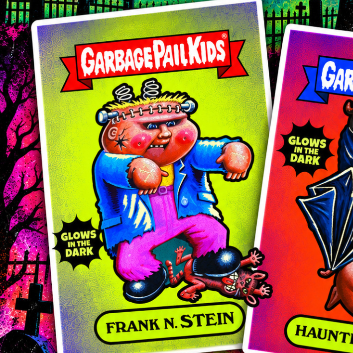 Frank N. Stein GPK enamel pin by Atomic Toybox. GPK collectible pin, featuring Frank N. Stein exclusive