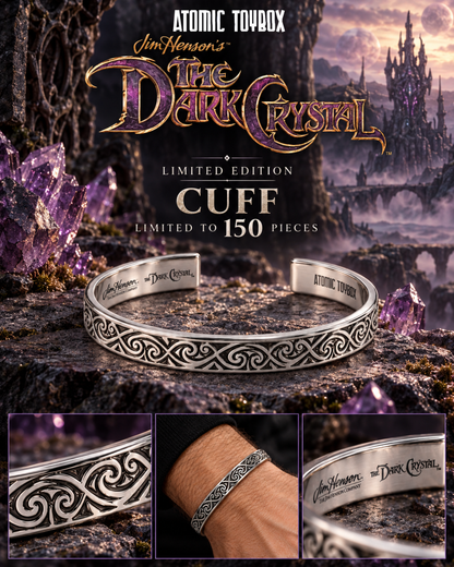 Jim Henson's THE DARK CRYSTAL LIMITED-EDITION 316L STAINLESS STEEL COLLECTOR’S CUFF