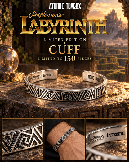 Jim Henson's LABYRINTH LIMITED-EDITION 316L STAINLESS STEEL COLLECTOR’S CUFF