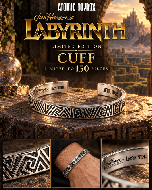 Jim Henson's LABYRINTH LIMITED-EDITION 316L STAINLESS STEEL COLLECTOR’S CUFF