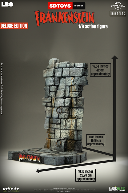 Frankenstein’s Monster 1:6 Action Figure Super Deluxe Edition