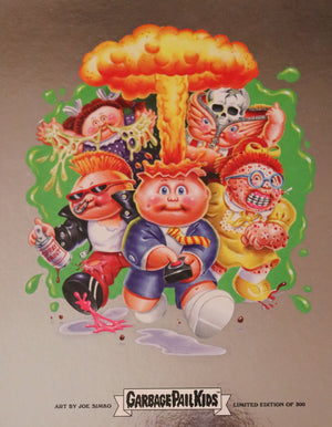 Garbage Pail Kids Exclusive Prints by Joe Simko, Version III