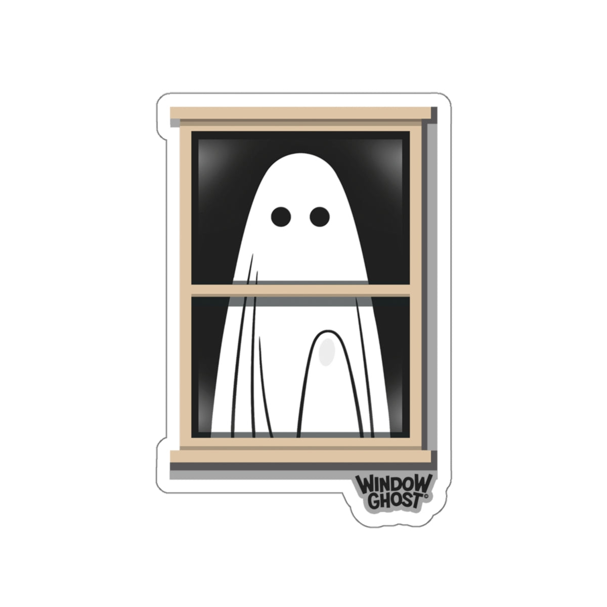 Window Ghost© Original sticker