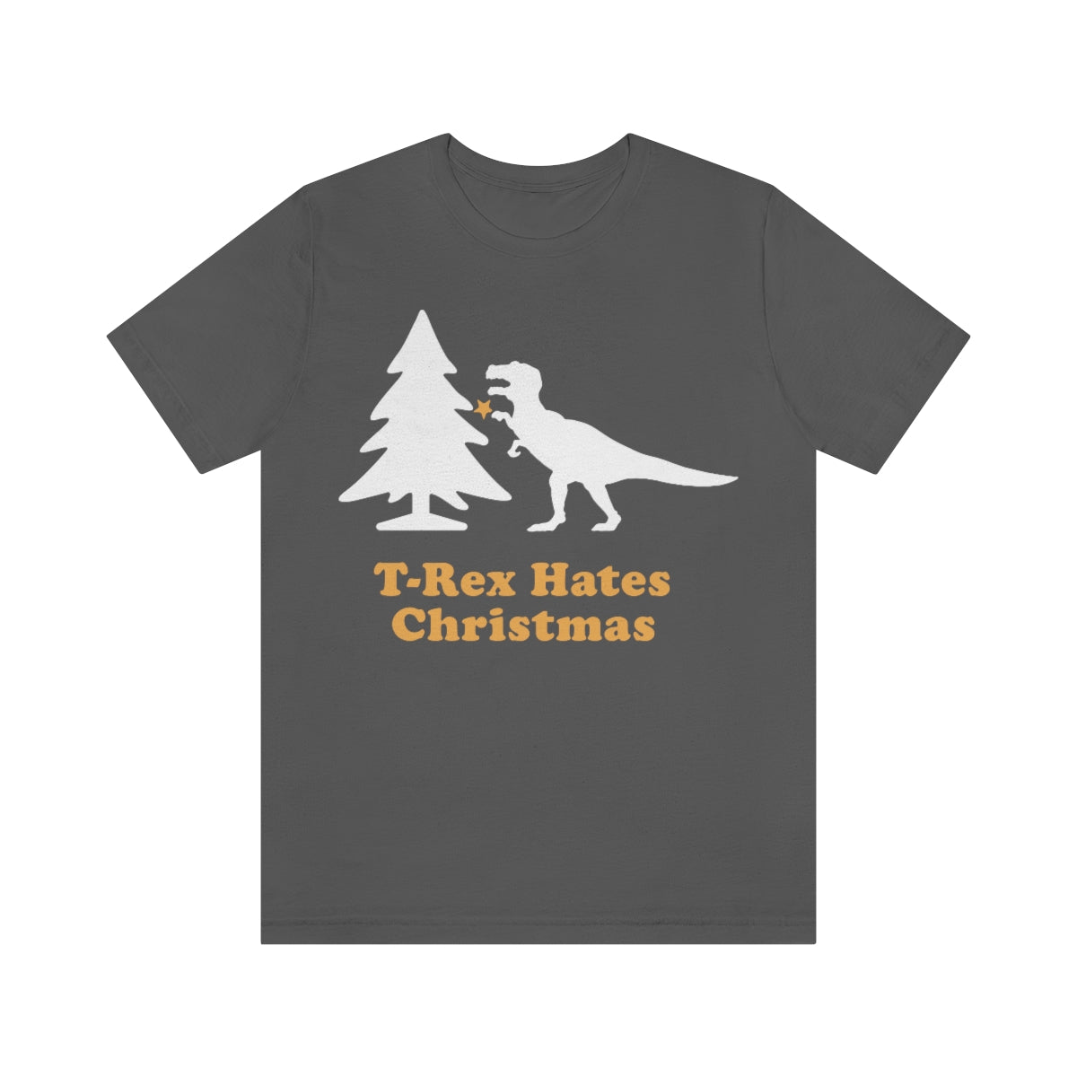 T-Rex Hates Christmas - Unisex tee