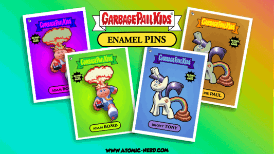 Garbage Pail Kids - 2022 - BRONY TONY - Limited Edition Glow in the Dark Enamel Pin and Trading Card