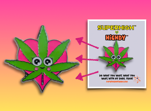 Highdy - Limited Edition - Enamel Pin