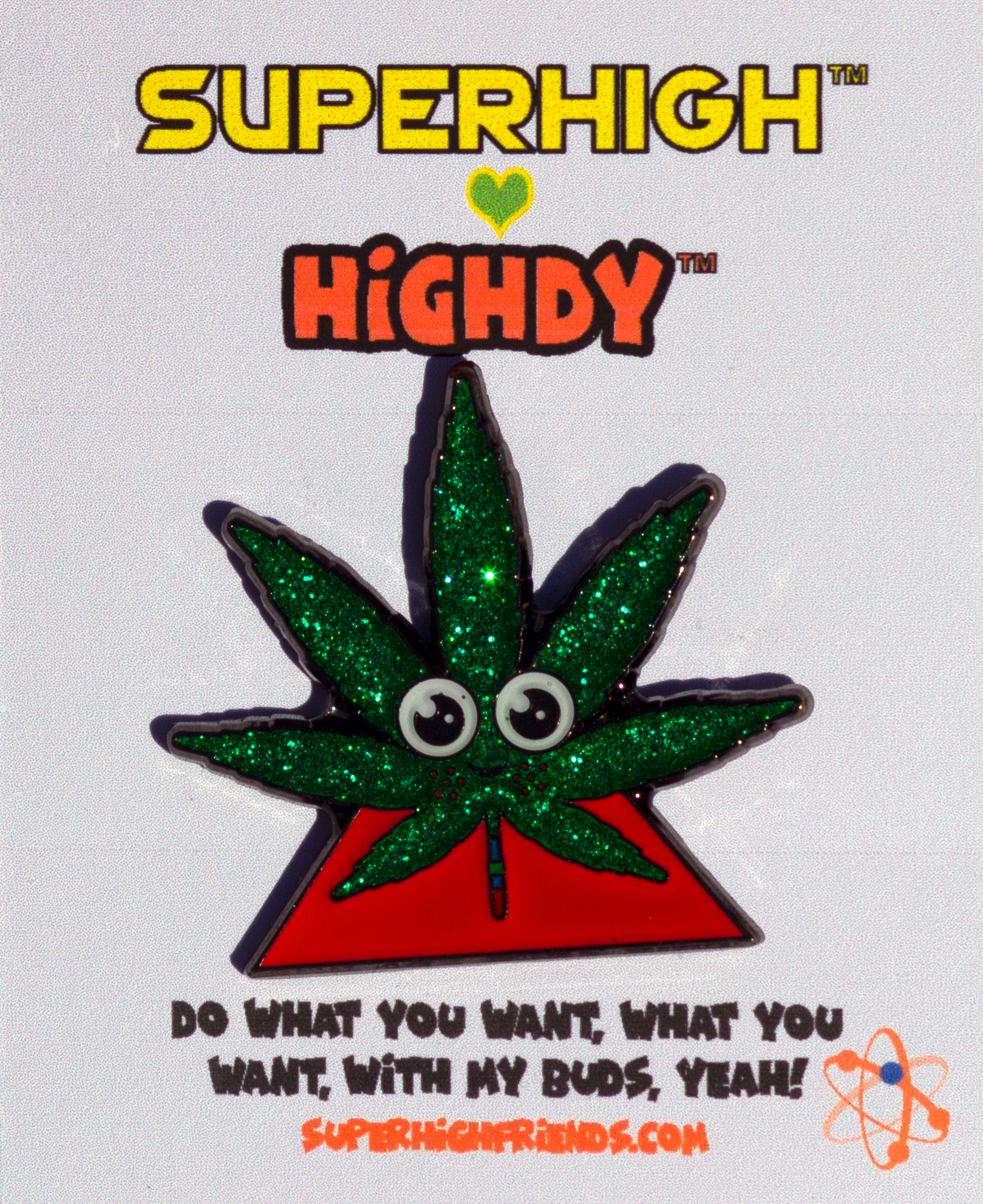 Superhigh Supersparkle - Limited Edition - Enamel Pin